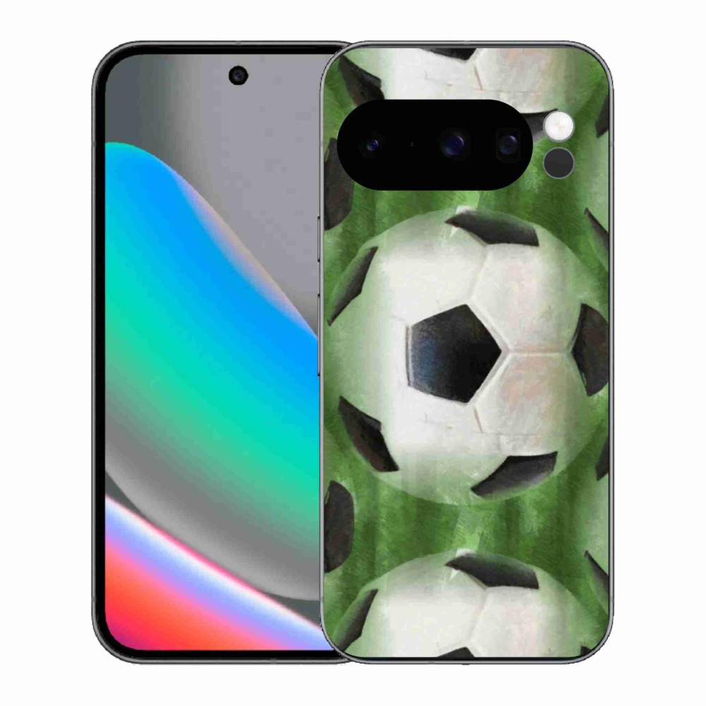 Gelový kryt mmCase na Google Pixel 10 Pro - fotbalový míč
