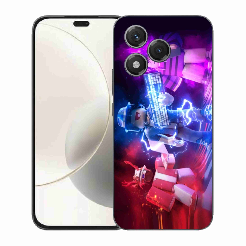 Gelový kryt mmCase na Honor 400 Lite - roblox