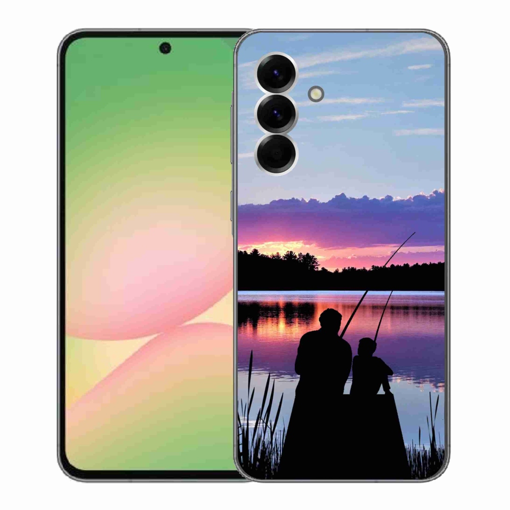 Gelový kryt mmCase na Samsung Galaxy A56 5G - rybaření 2