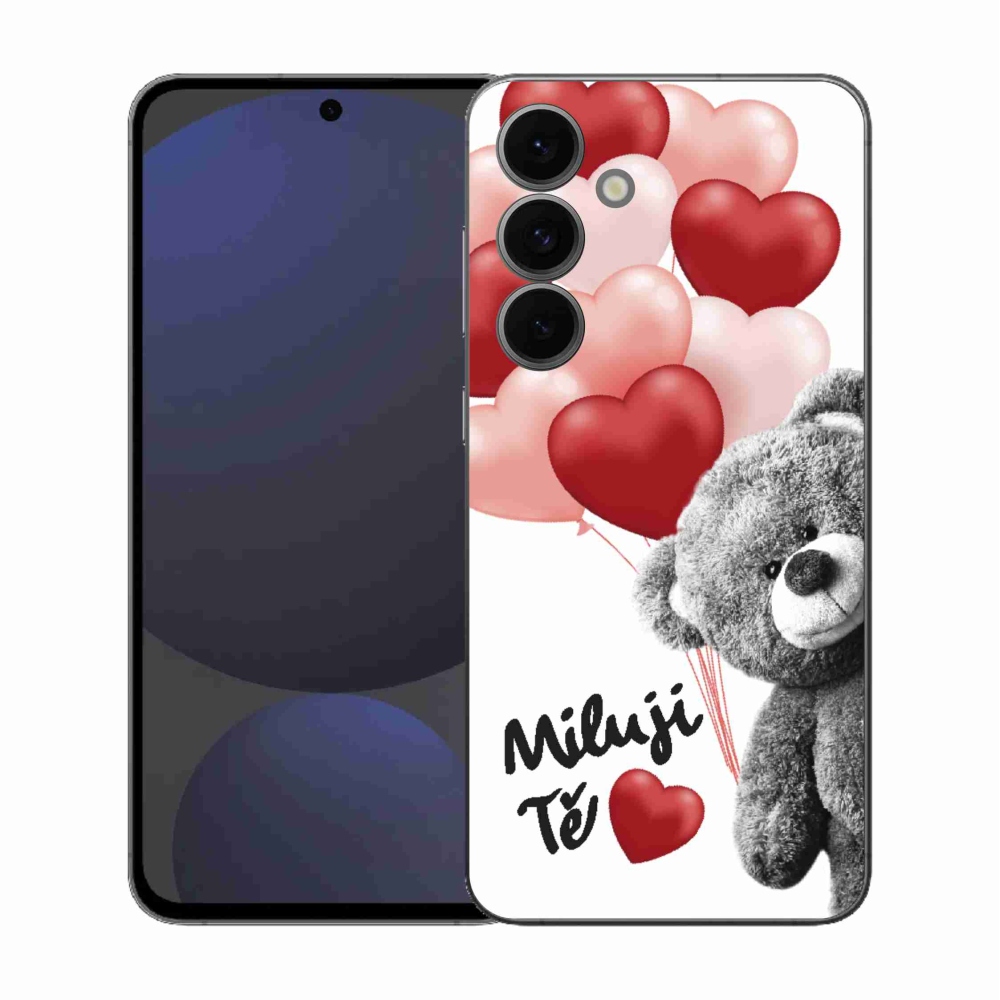 Gelový kryt mmCase na Samsung Galaxy S25 FE - miluji Tě