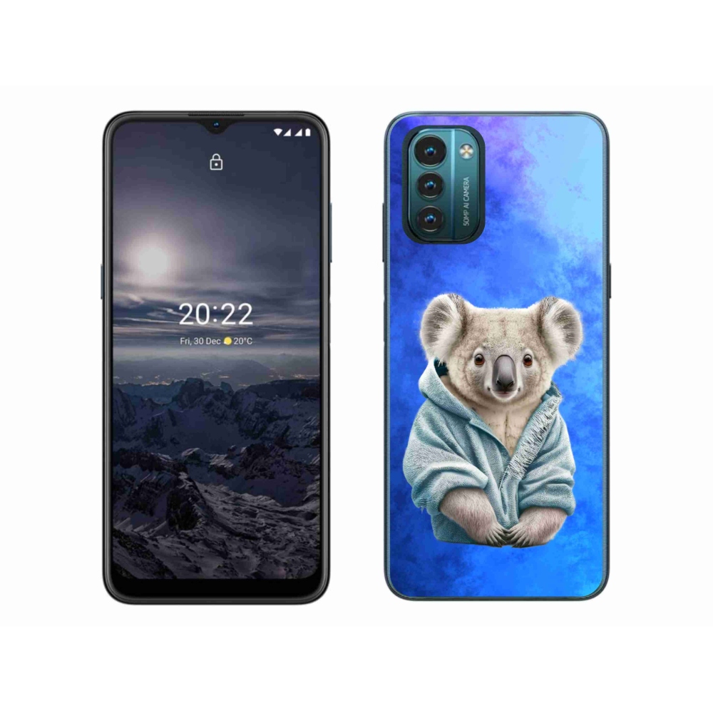Gelový kryt mmCase na Nokia G11/G21 - koala ve svetru