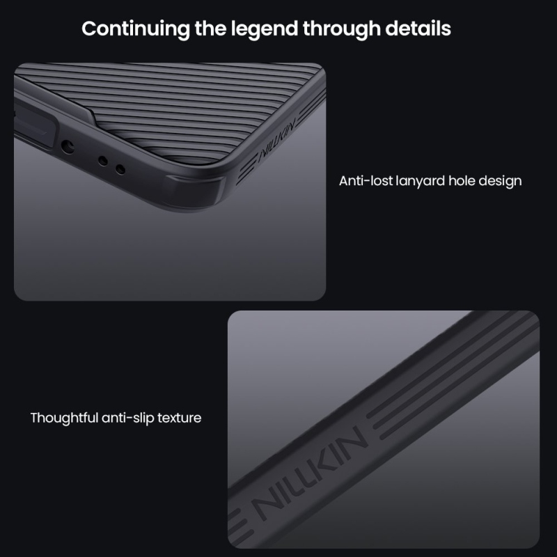 Nillkin CamShield PRO Zadní Kryt pro Poco F7 Black