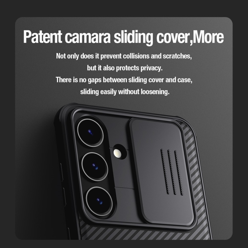 Nillkin CamShield PRO Magnetic Zadní Kryt pro Samsung Galaxy S24 Black