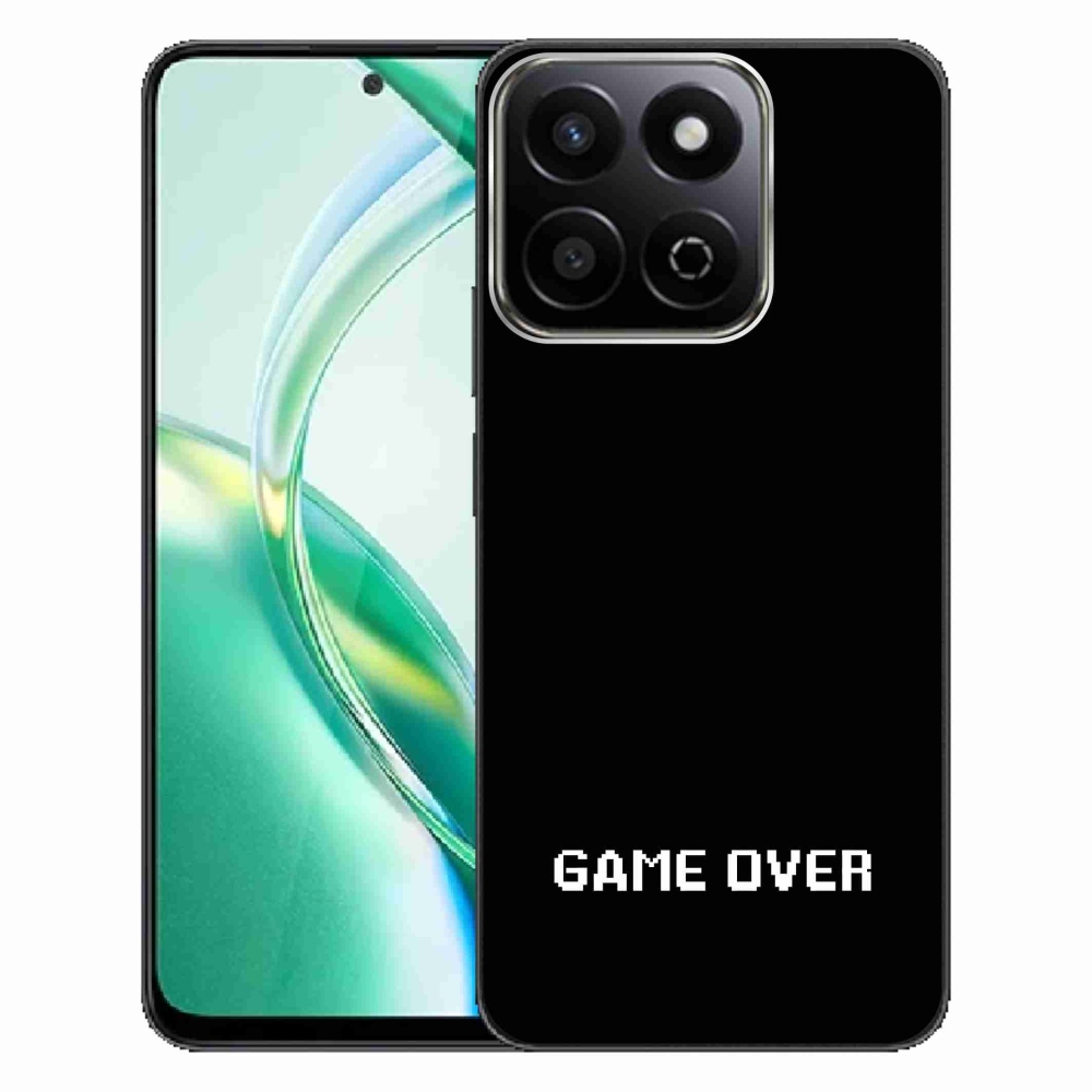Gelový kryt mmCase na Honor 200 Smart 5G - game over černé pozadí