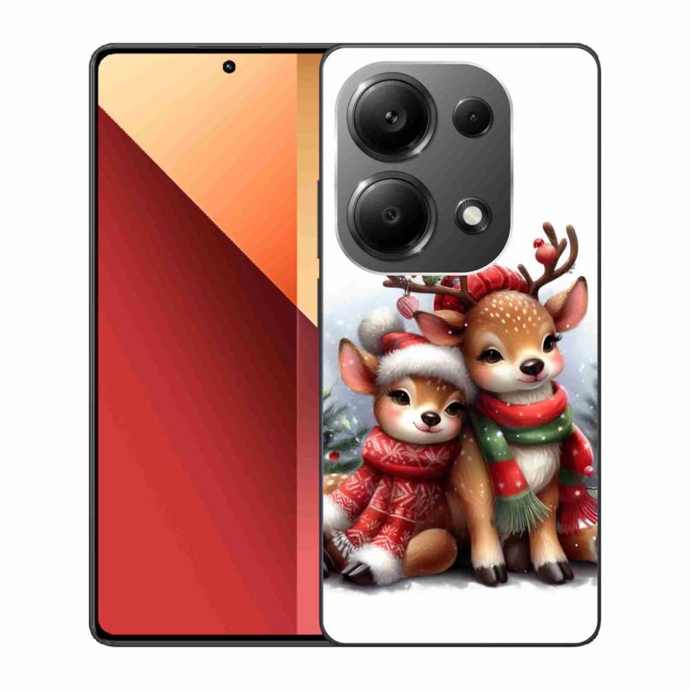 Gelový kryt mmCase na Xiaomi Redmi Note 13 Pro 4G/Poco M6 Pro - vánoční sobi