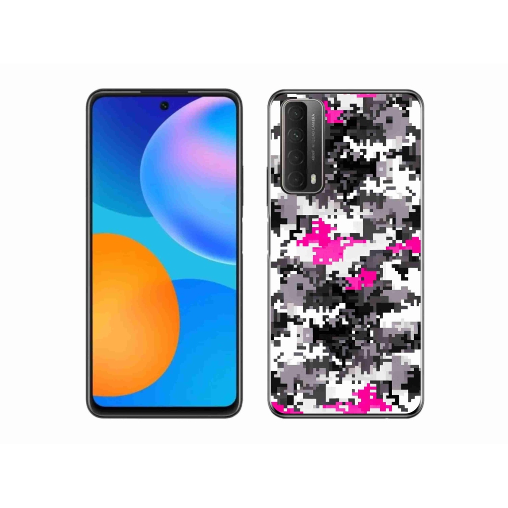 Gelový kryt mmCase na Huawei P Smart (2021) - maskáčový vzor 4