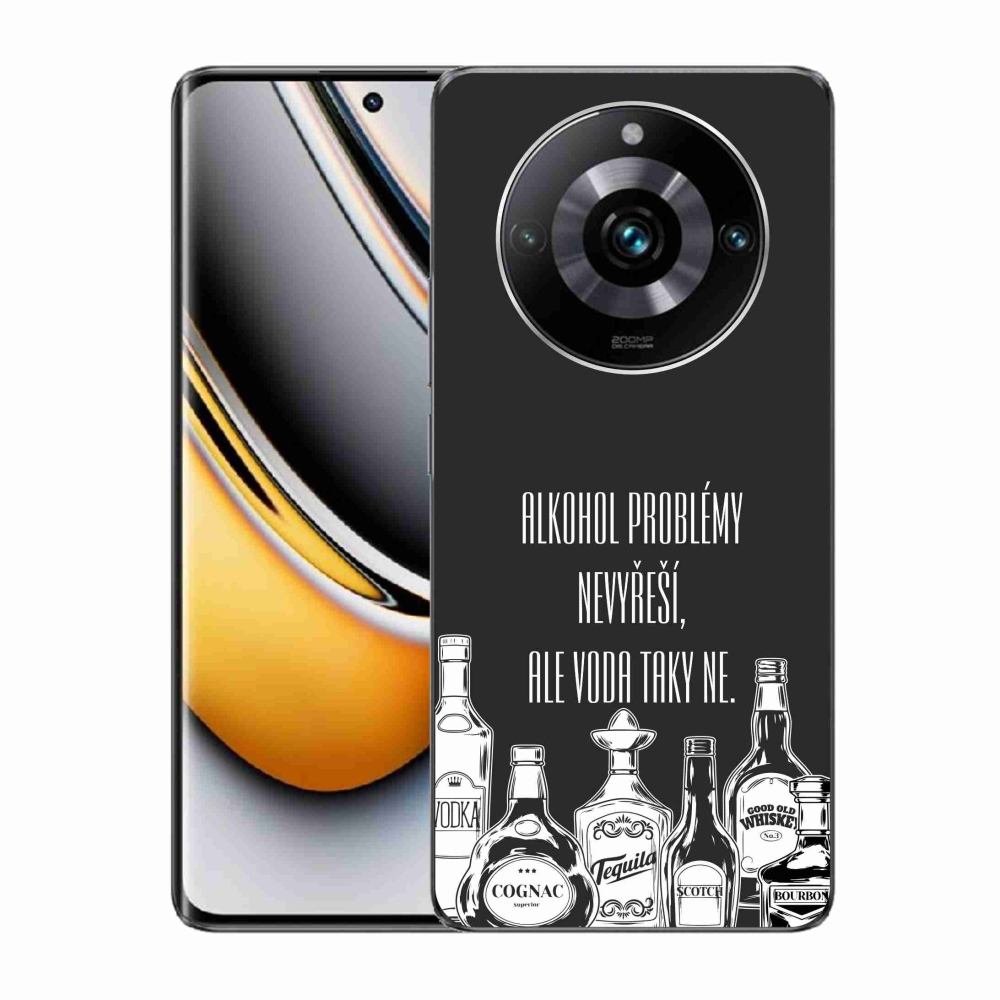 Gelový kryt mmCase na Realme 11 Pro/11 Pro+ - vtipný text černé pozadí