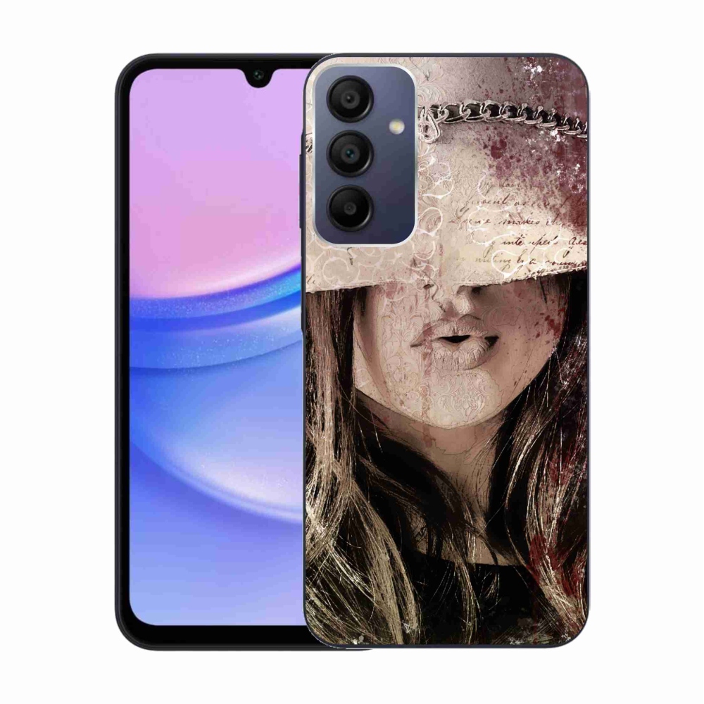 Gelový kryt mmCase na Samsung Galaxy A15 4G/5G - dívka