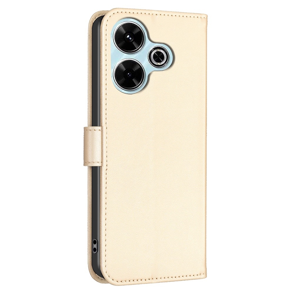 Clover knížkové pouzdro na Xiaomi Redmi 13 4G/Poco M6 4G - zlaté