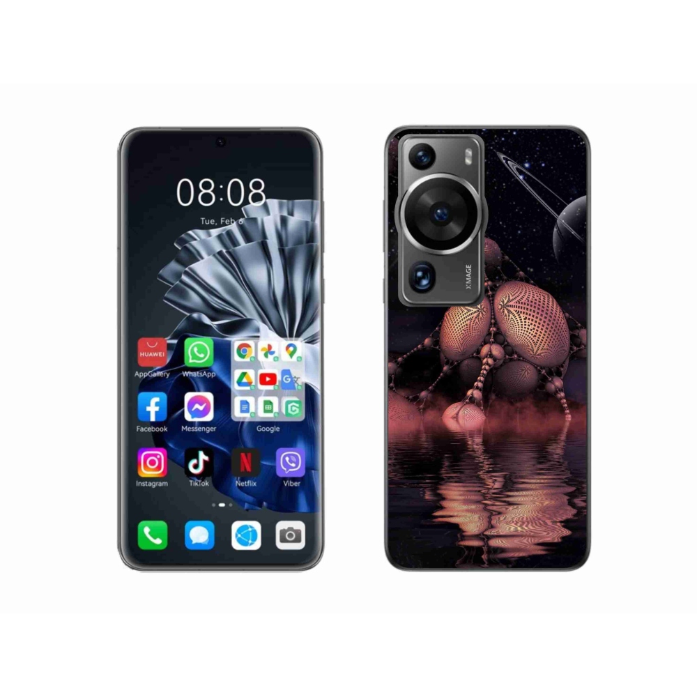 Gelový kryt mmCase na Huawei P60 Pro - abstraktní motiv 19