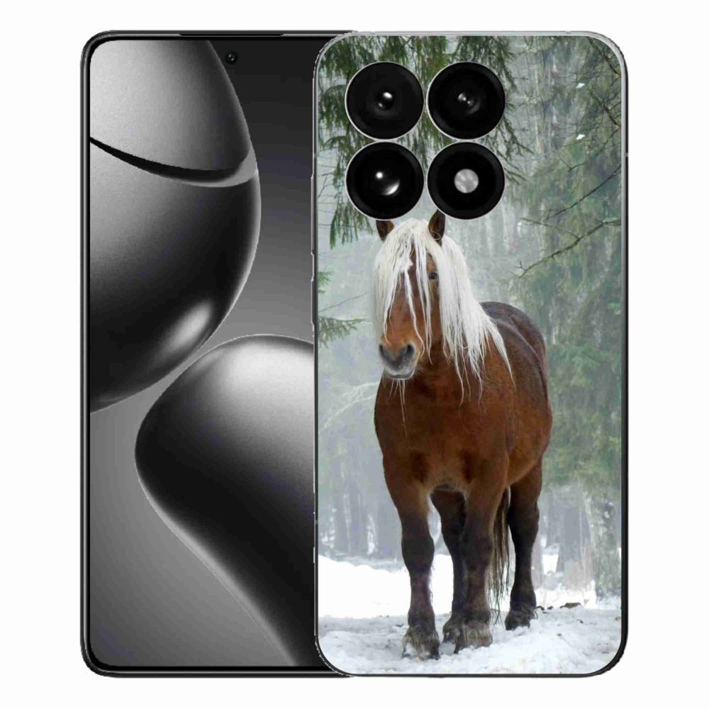 Gelový kryt mmCase na Xiaomi 15T - kůň v lese