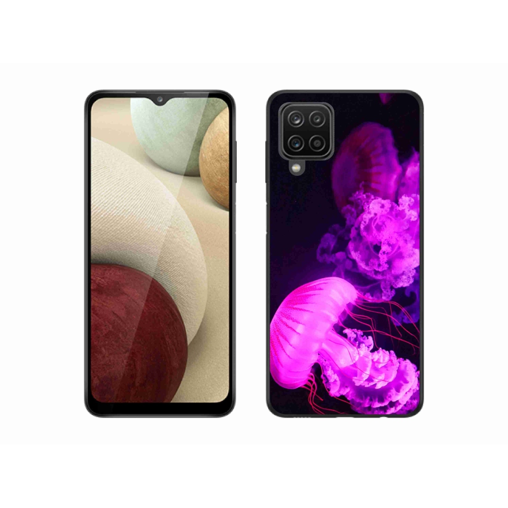 Gelový kryt mmCase na Samsung Galaxy A12 - medúza 1