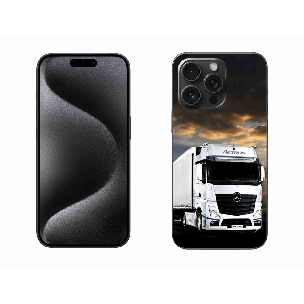 Gelový kryt mmCase na iPhone 15 Pro Max - kamion
