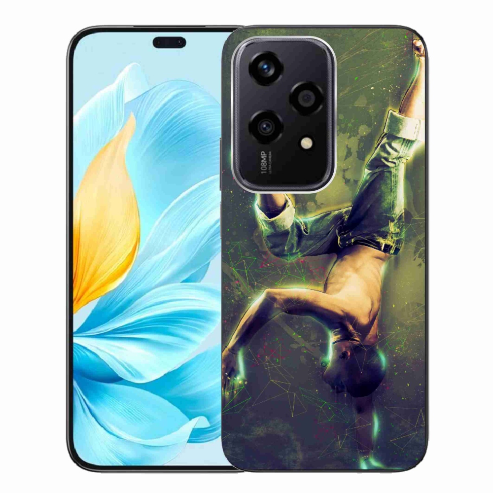 Gelový kryt mmCase na Honor 200 Lite 5G - breakdance