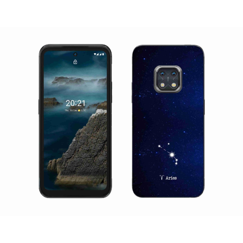 Gelový kryt mmCase na Nokia XR20 - souhvězdí Berana