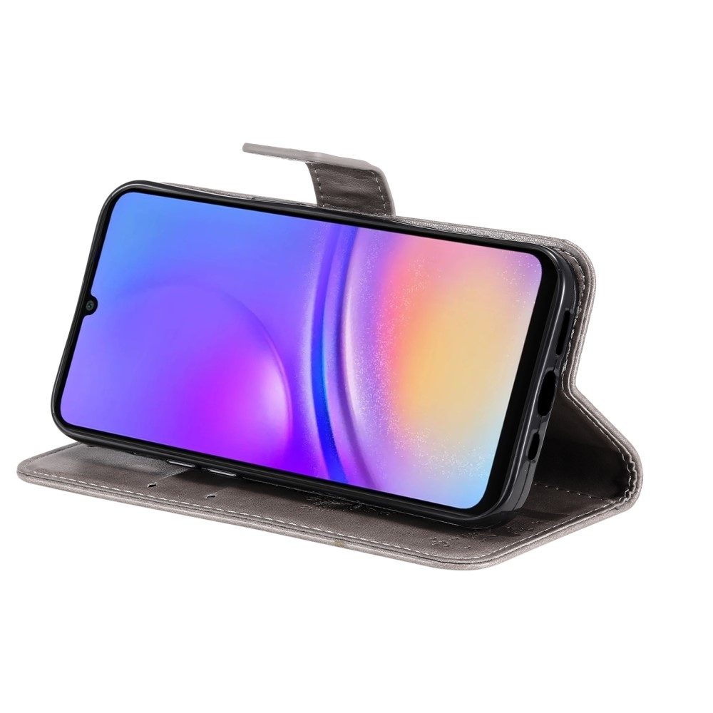 Trees knížkové pouzdro na Samsung Galaxy A06 4G - šedé