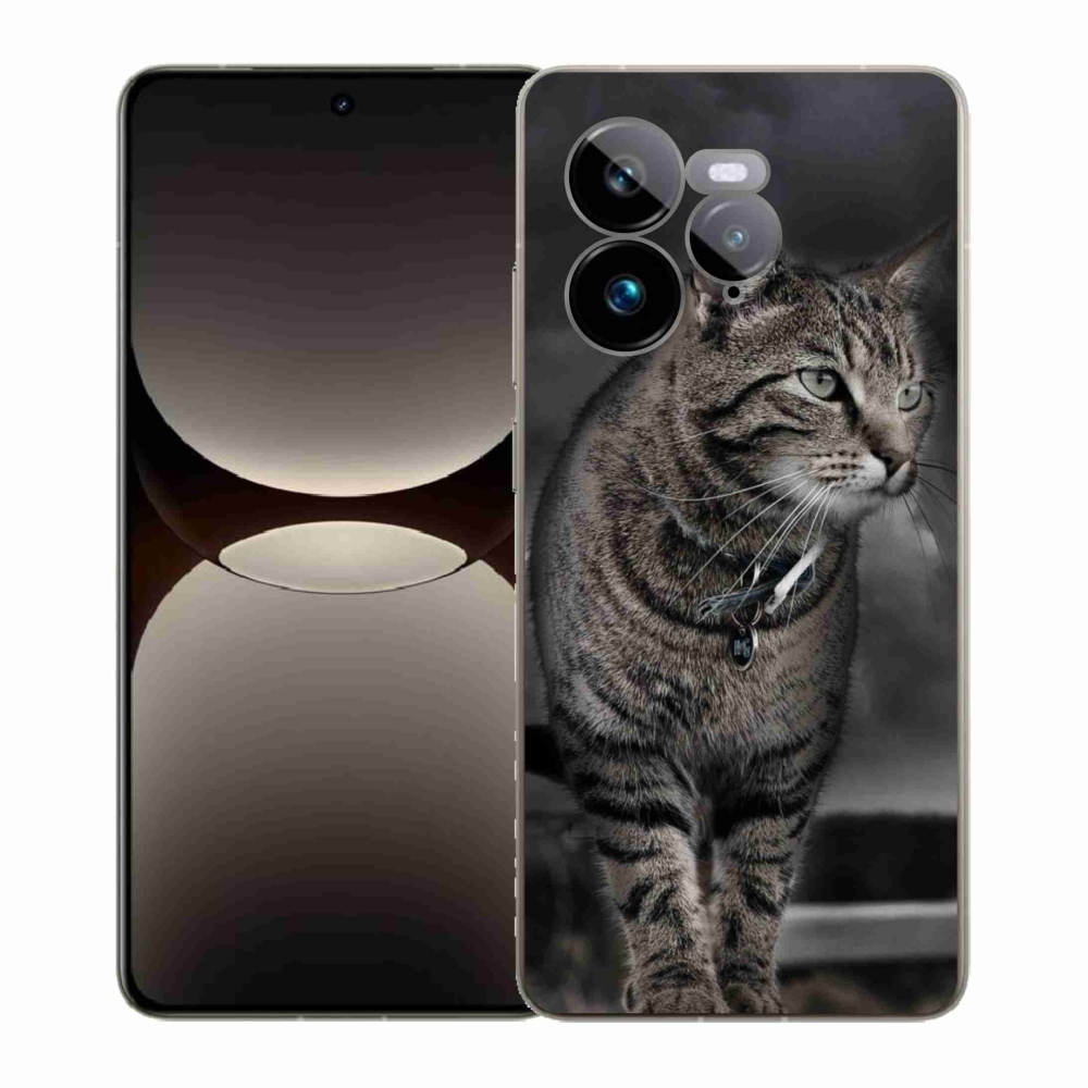 Gelový kryt mmCase na Realme GT 7 Pro 5G - kočka