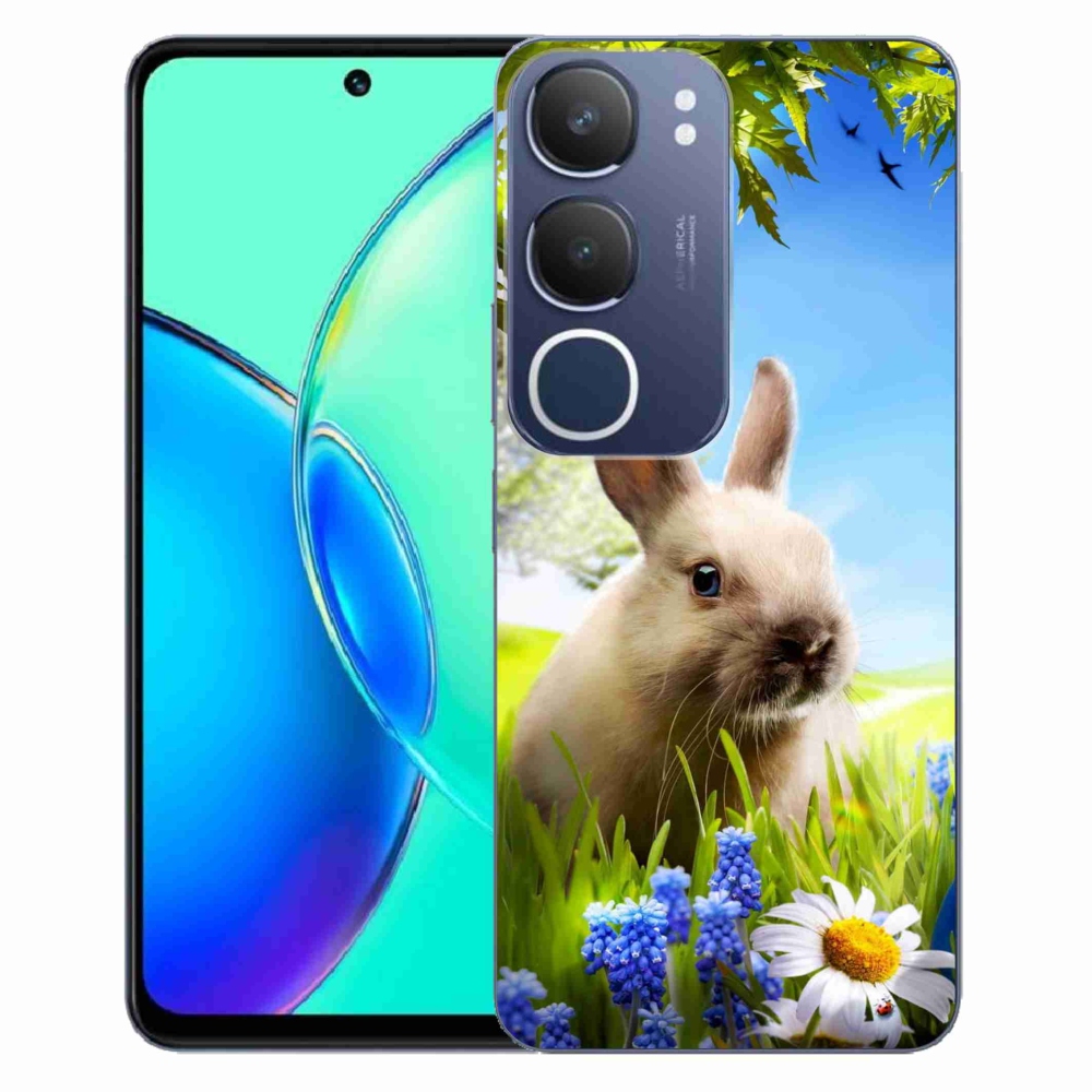 Gelový kryt mmCase na Vivo Y19s - zajíček