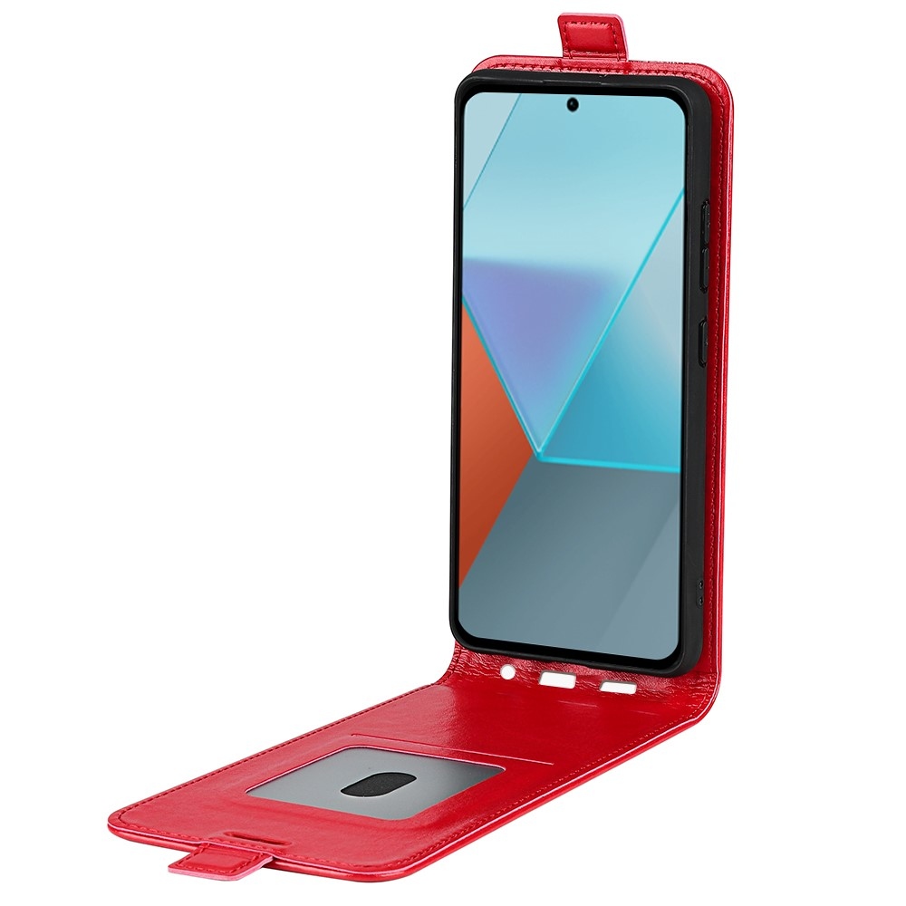 Vertical flipové pouzdro na Xiaomi Redmi Note 13 Pro 5G/Poco X6 5G - červené
