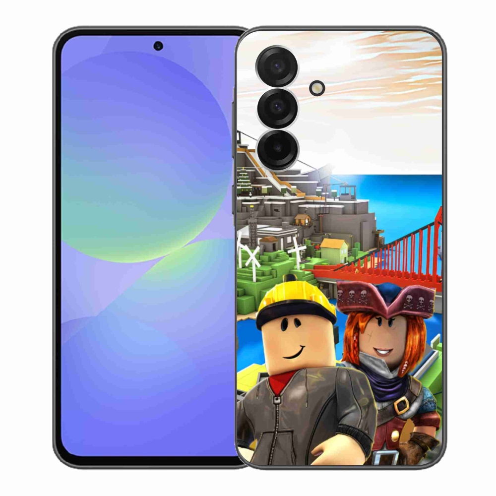 Gelový kryt mmCase na Samsung Galaxy A36 5G - roblox 1