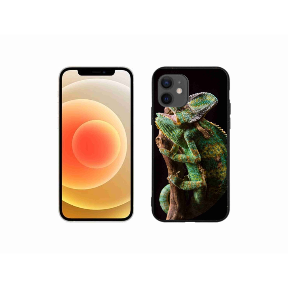 Gelový kryt mmCase na iPhone 12 mini - chameleon