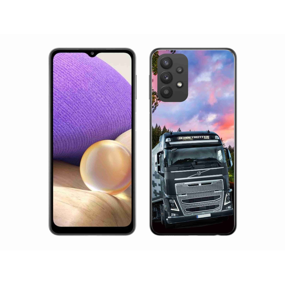 Gelový kryt mmCase na Samsung Galaxy A32 5G - kamion 2