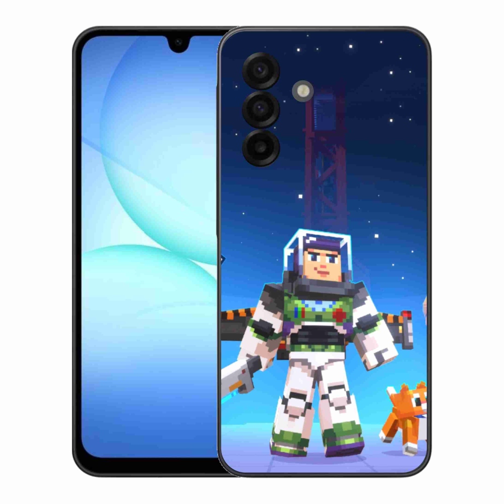 Gelový kryt mmCase na Samsung Galaxy A17 5G - minecraft 2