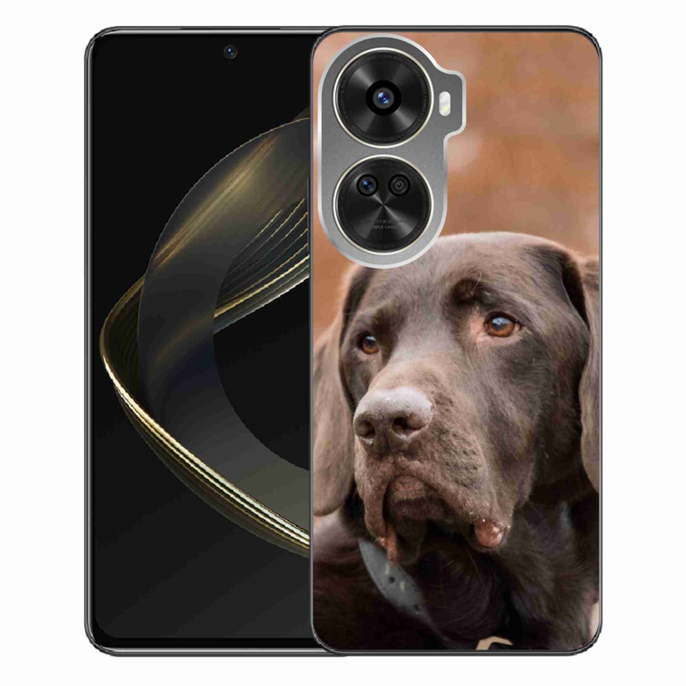 Gelový obal mmCase na Huawei Nova 12 SE - hnědý labrador