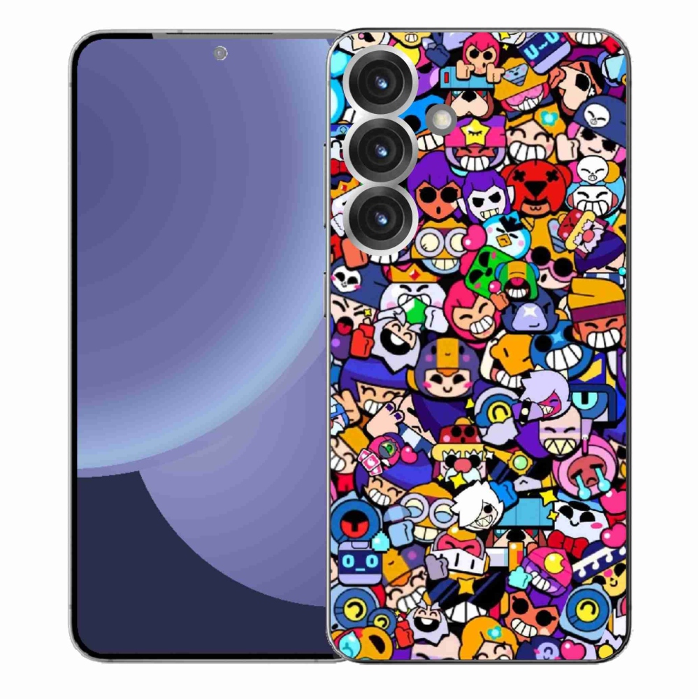 Gelový kryt mmCase na Samsung Galaxy S25+ - brawl stars 2
