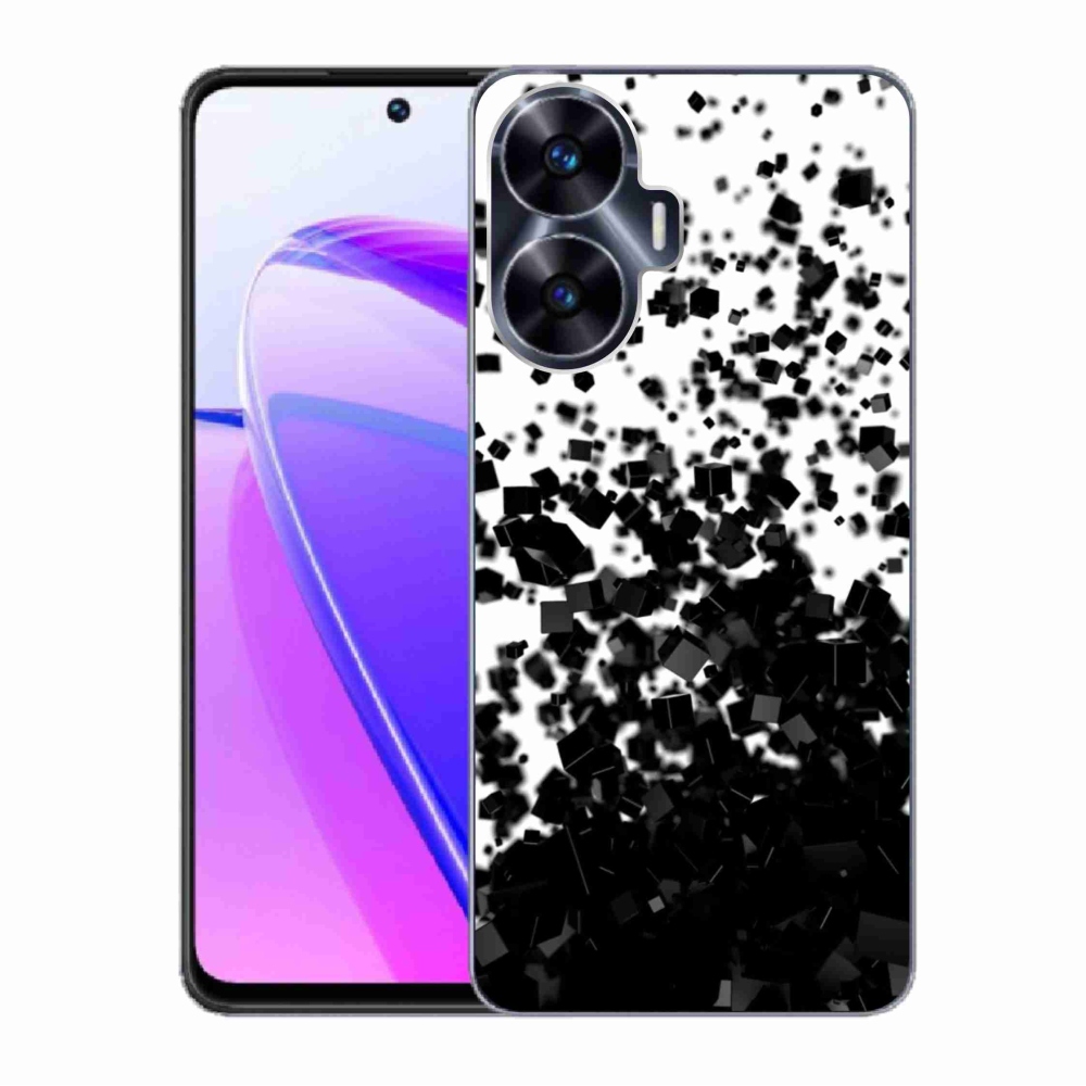 Gelový kryt mmCase na Realme C55 - abstraktní vzor 1