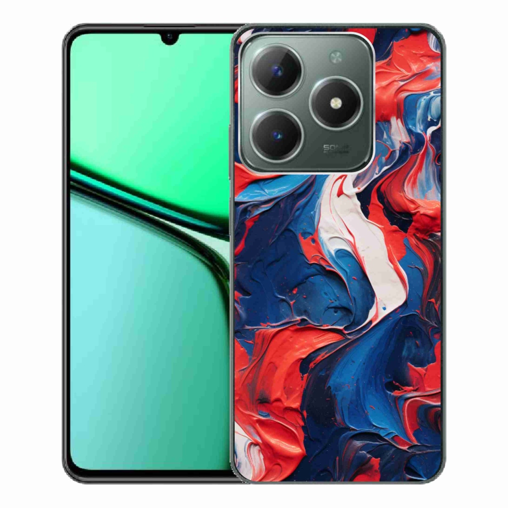 Gelový kryt mmCase na Realme C61 - abstraktní motiv 7