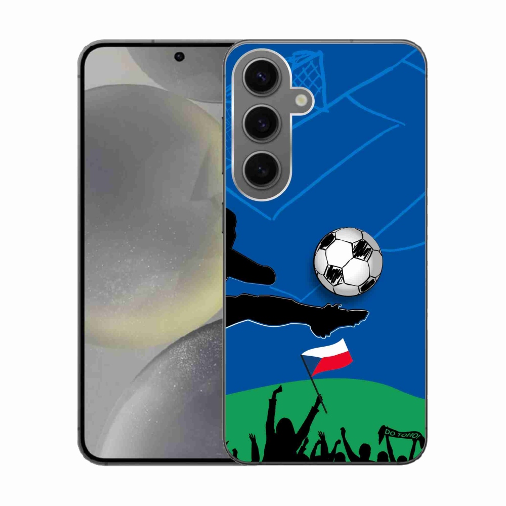 Gelový kryt mmCase na Samsung Galaxy S24 - fanoušci fotbalu