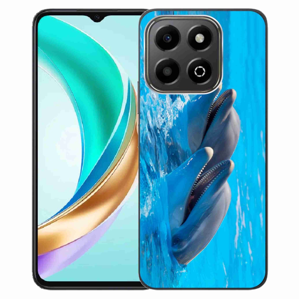 Gelový kryt mmCase na Honor X6b - delfíni