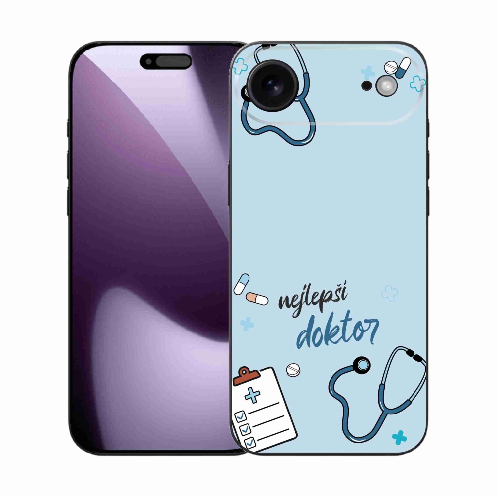 Gelový kryt mmCase na iPhone 17 Air - nejlepší doktor
