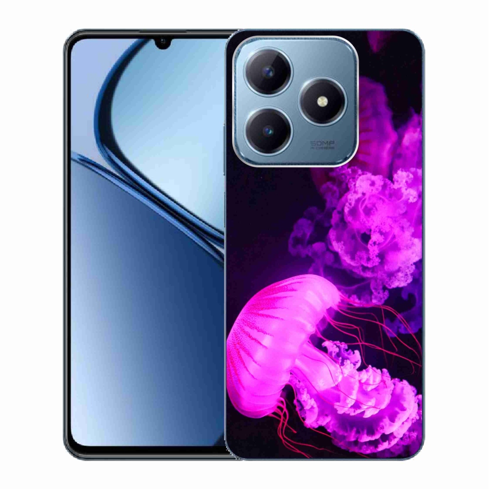 Gelový kryt mmCase na Realme C63 - medúza 1