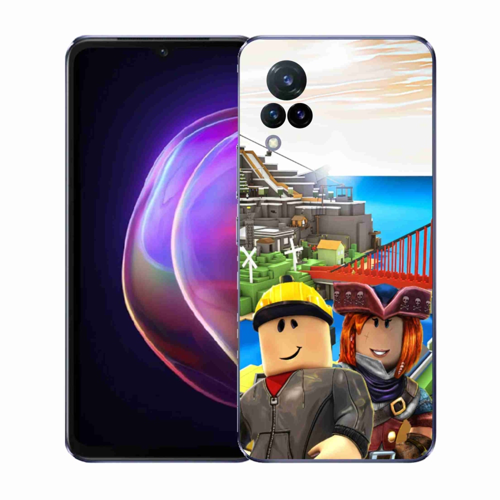 Gelový kryt mmCase na Vivo V21 4G/5G - roblox 1