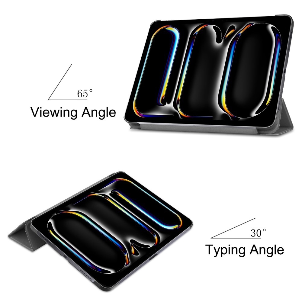 Case chytré zavírací pouzdro na iPad Pro 13 (2024) - šedé