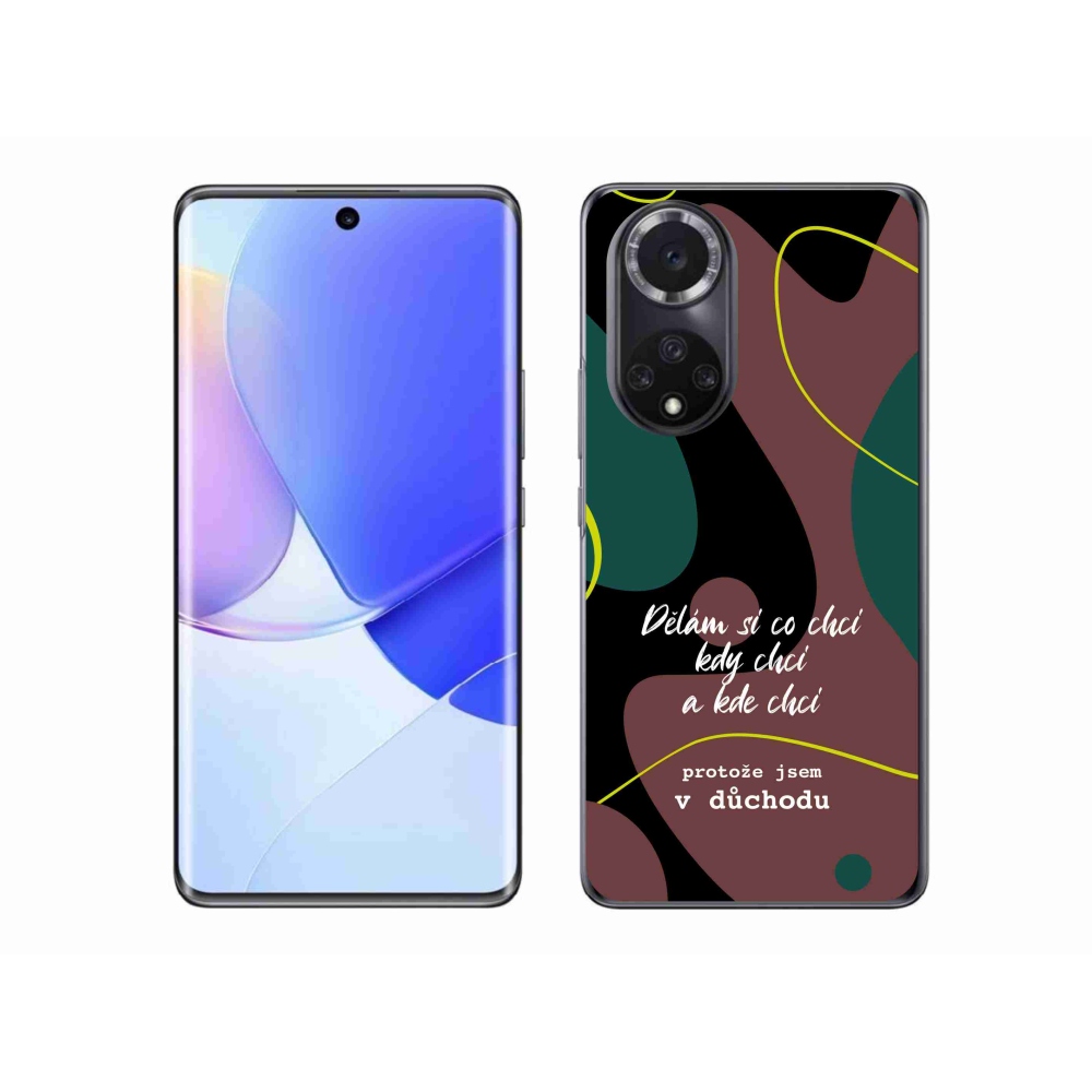 Gelový kryt mmCase na Huawei Nova 9 - vtipný text 10 černé pozadí