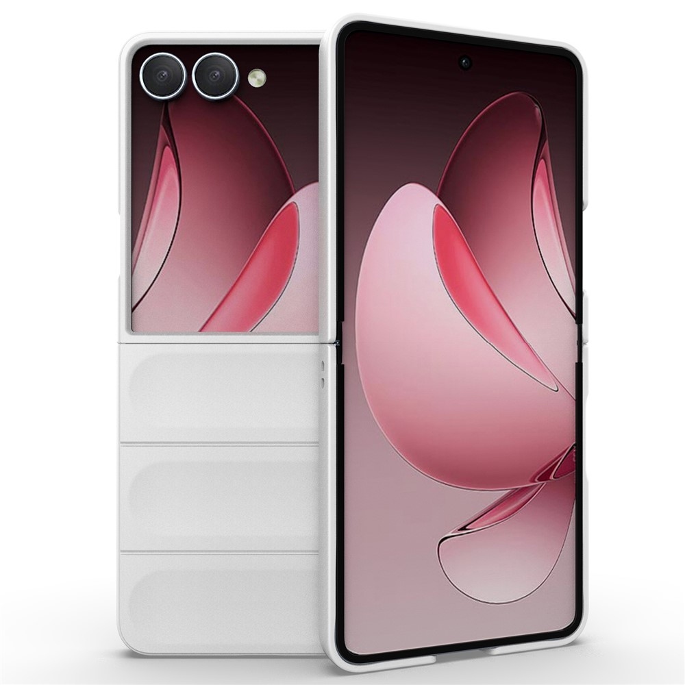 Rugg odolný gelový obal na Samsung Galaxy Z Flip7 5G - bílý
