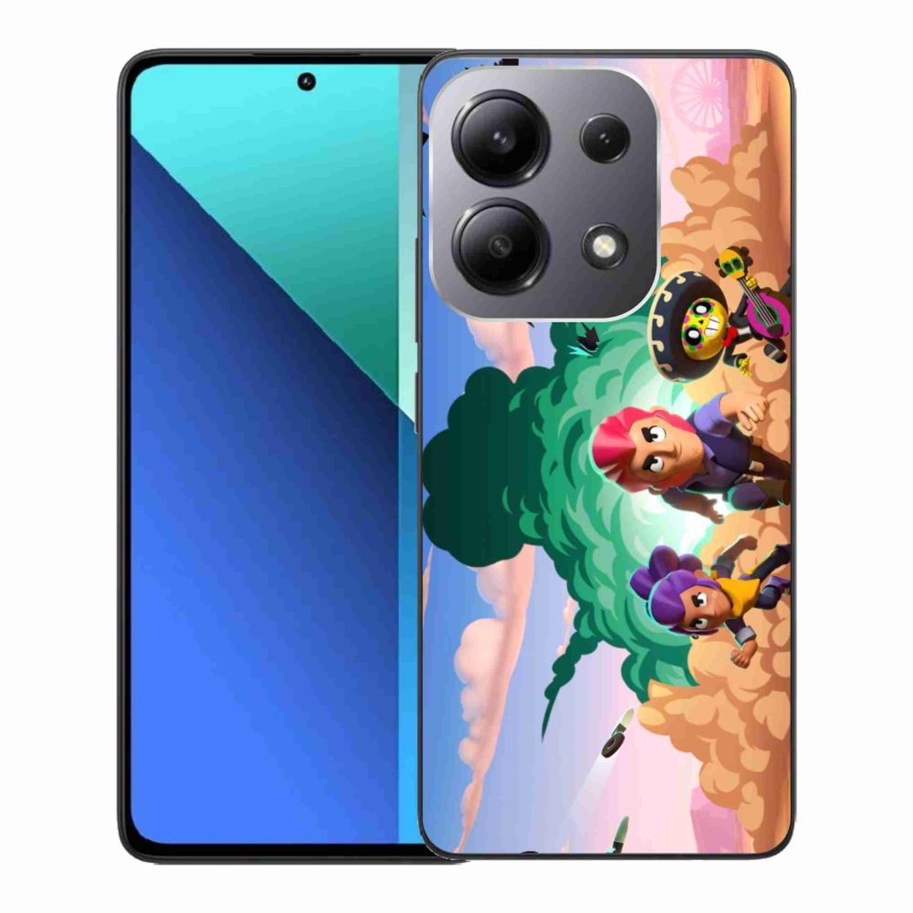 Gelový kryt mmCase na Xiaomi Redmi Note 13 - brawl stars
