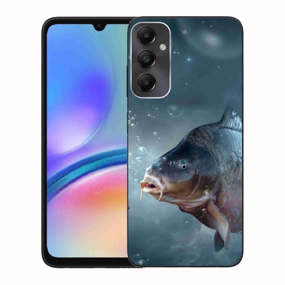 Gelový kryt mmCase na Samsung Galaxy A05s - kapr a bublinky