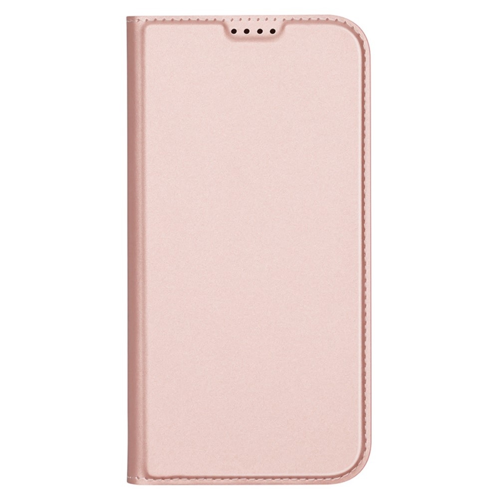 DUX knížkové pouzdro na iPhone 16 Plus - růžovozlaté