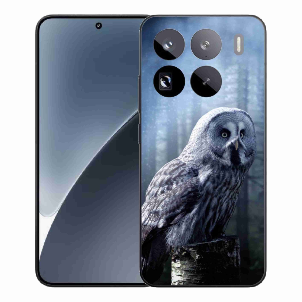 Gelový kryt mmCase na Xiaomi 15 Pro - sova