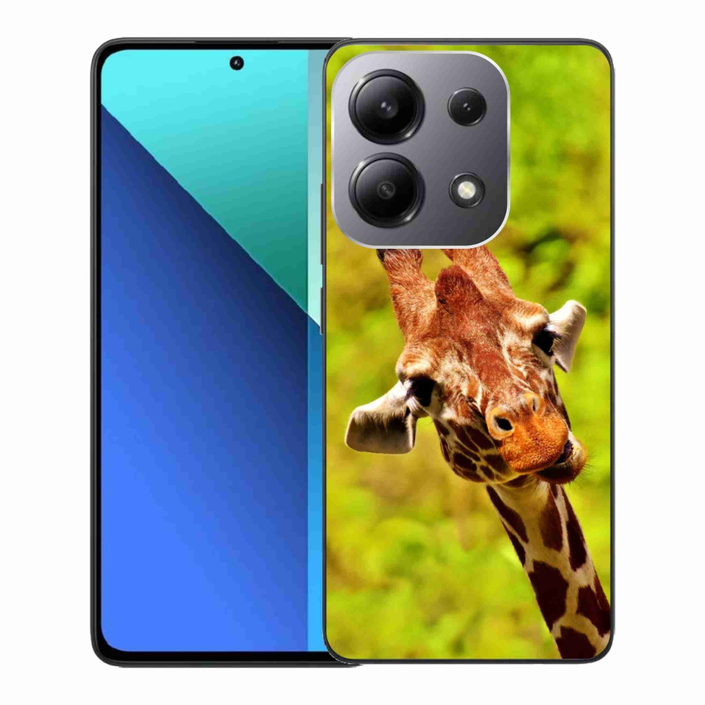 Gelový kryt mmCase na Xiaomi Redmi Note 13 - žirafa