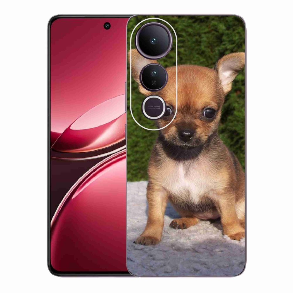 Gelový kryt mmCase na Vivo V50 Lite 4G/5G - čivava 3