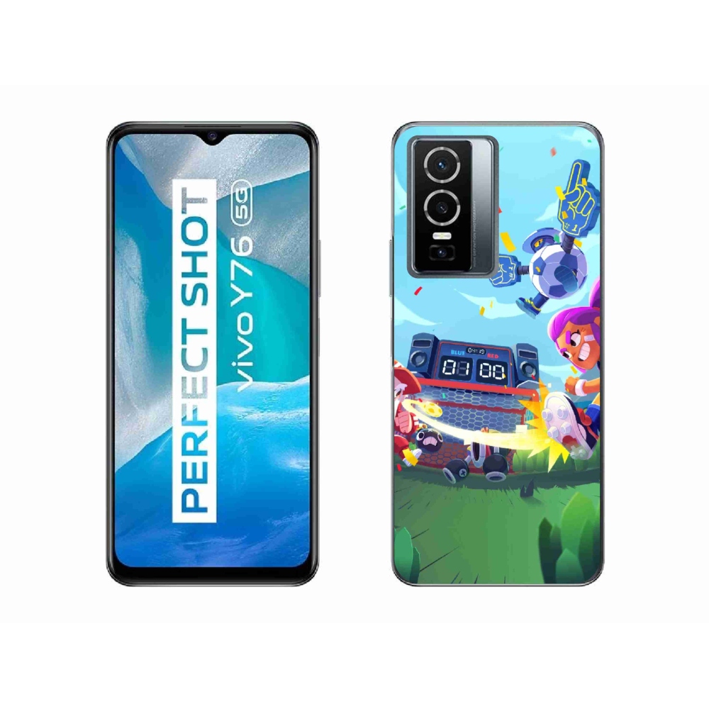 Gelový kryt mmCase na Vivo Y76 5G - brawl stars 1