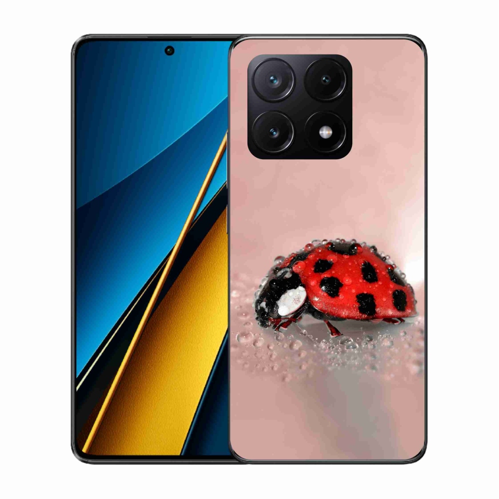 Gelový kryt mmCase na Xiaomi Poco X6 Pro 5G - beruška