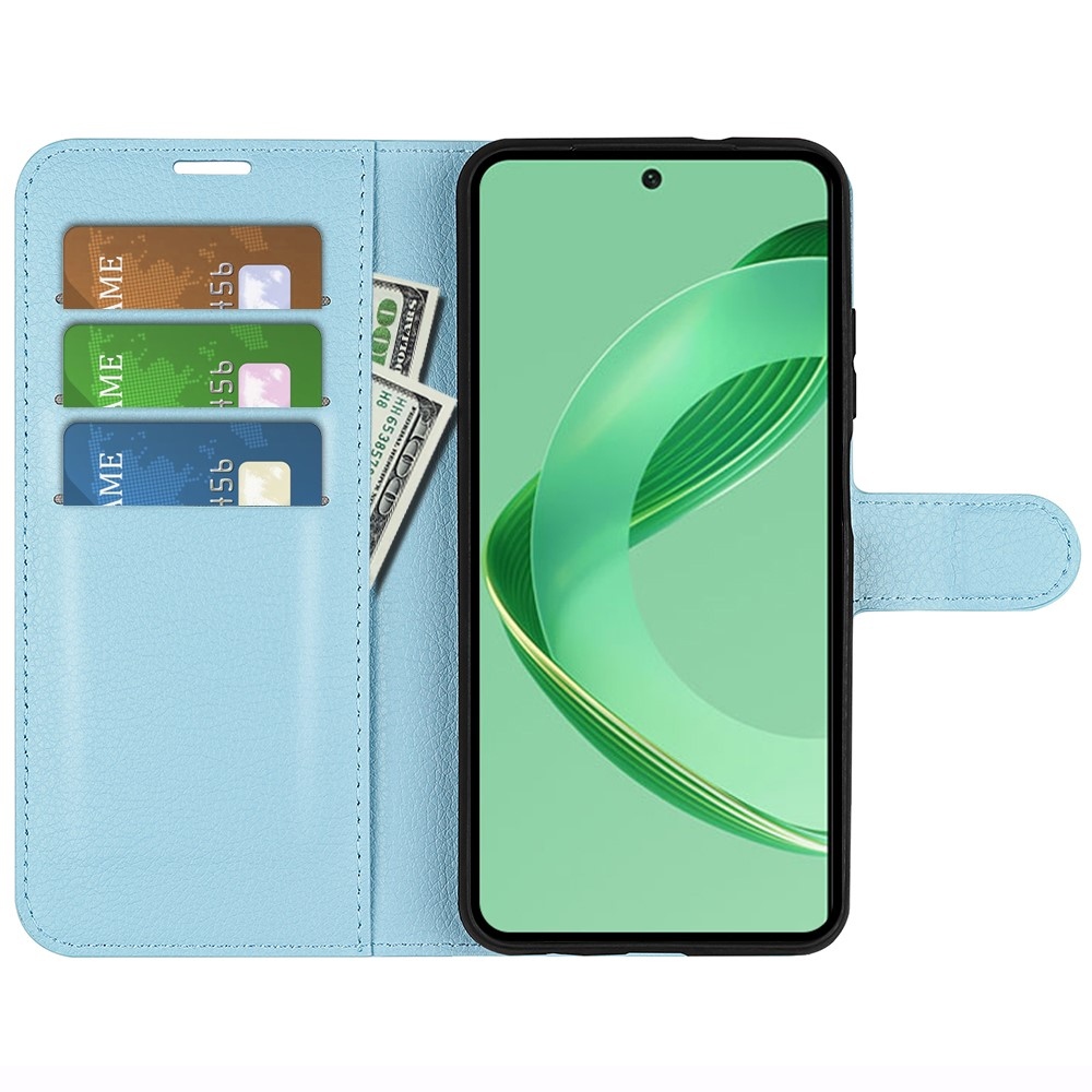Litchi knížkové pouzdro na Huawei Nova 12 SE - modré