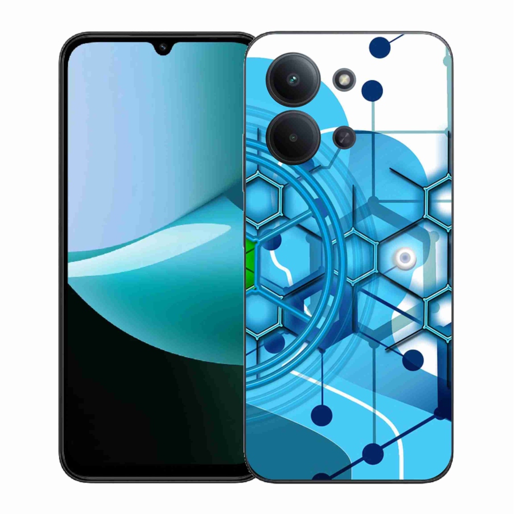 Gelový kryt mmCase na Xiaomi Redmi 15C 4G (171mm)/Poco C85 4G (171mm) - abstraktní vzor 2