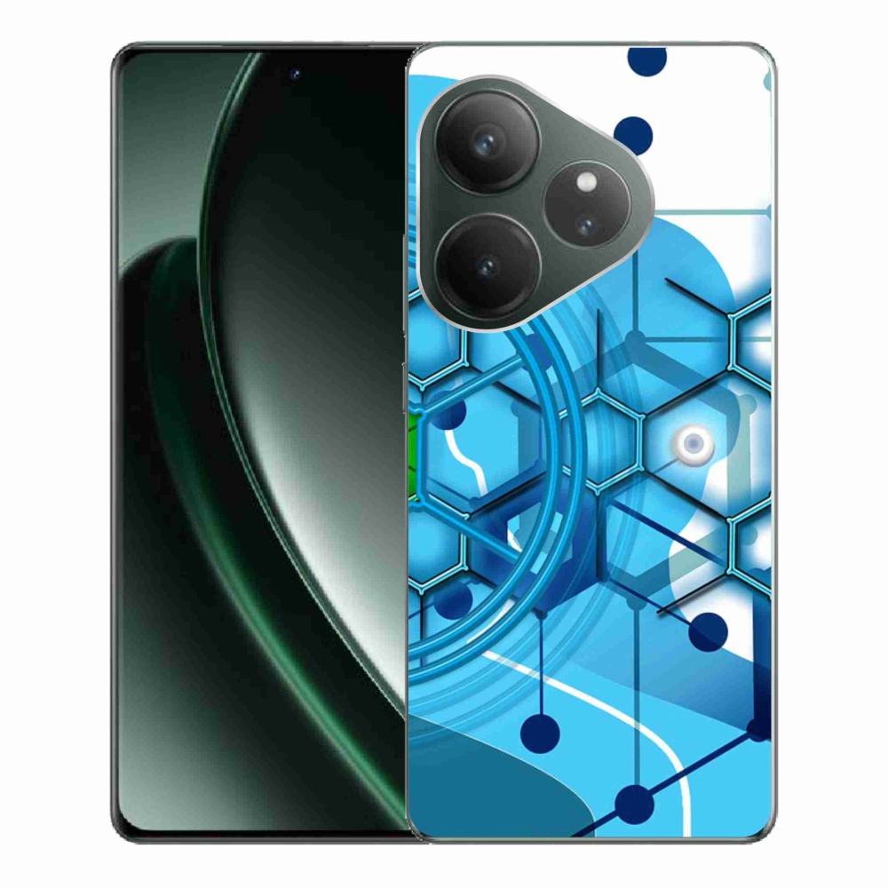 Gelový kryt mmCase na Realme GT 6 5G/GT 6T 5G - abstraktní vzor 2
